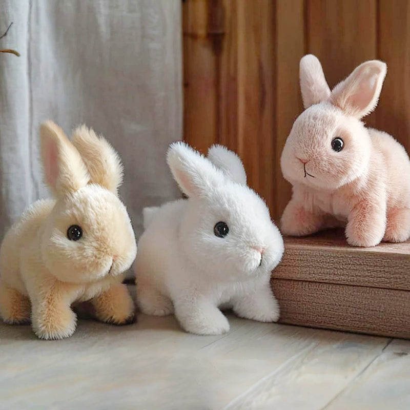 Botma Jouet en peluche de simulation pour enfants BunnyBuddy