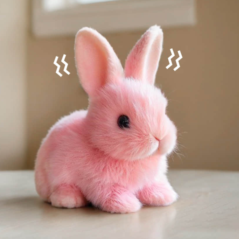 Botma Jouet en peluche de simulation pour enfants BunnyBuddy