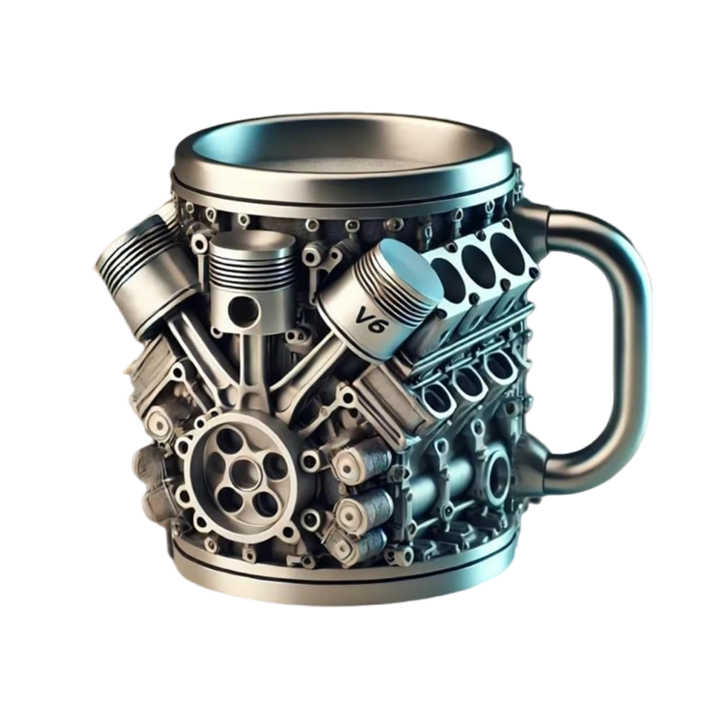 Botma Mug V-MAXX – Un Hommage au Moteur Légendaire 🚗 Le Cadeau Parfait Pour les Passionnés d’Automobile)