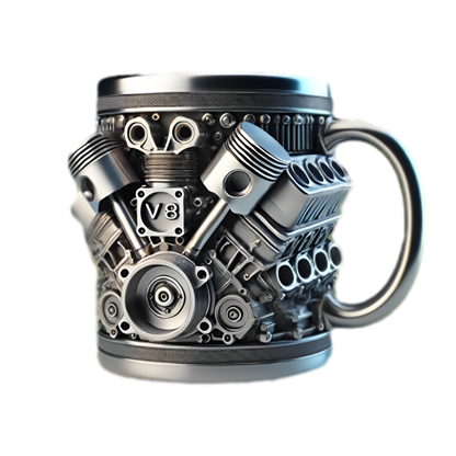 Botma Mug V-MAXX – Un Hommage au Moteur Légendaire 🚗 Le Cadeau Parfait Pour les Passionnés d’Automobile)