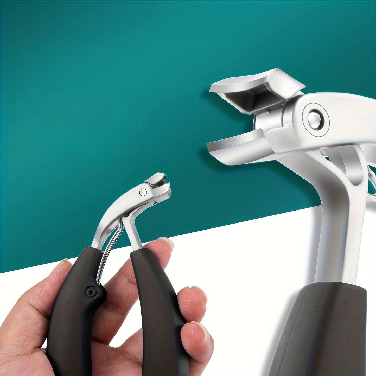 (Réservé aux clients par e-mail) Botma Coupe-Ongles Tranchant En Acier Inoxydable Conçu Pour Les Ongles Épais