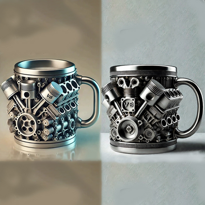 Botma Mug V-MAXX – Un Hommage au Moteur Légendaire 🚗 Le Cadeau Parfait Pour les Passionnés d’Automobile)