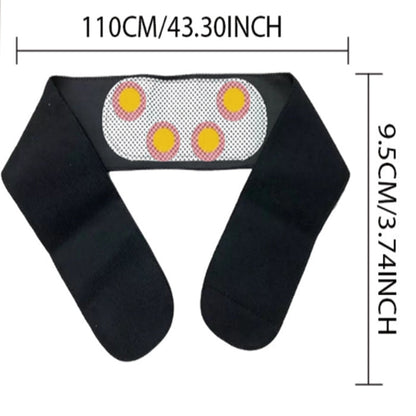 Ceinture chauffante magnétique pour soulager les douleurs lombaires
