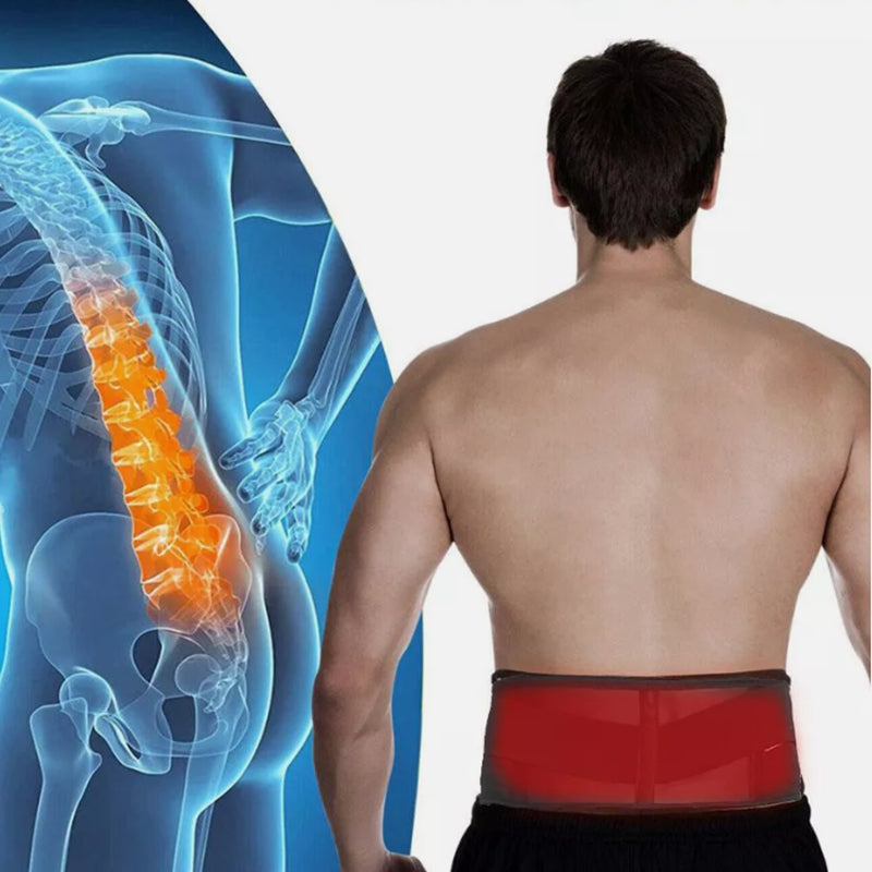 Ceinture chauffante magnétique pour soulager les douleurs lombaires
