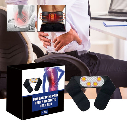 Ceinture chauffante magnétique pour soulager les douleurs lombaires