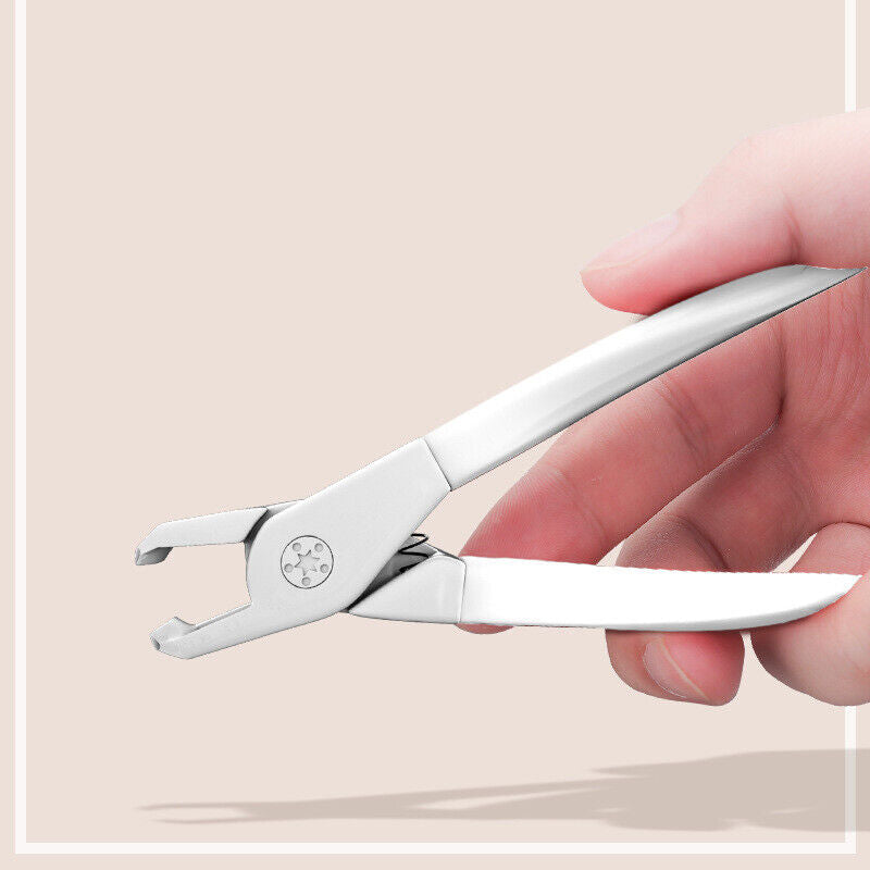 🏥 Coupe-ongles à long manche avec protection anti-éclaboussures, idéal pour les soins médicaux des seniors