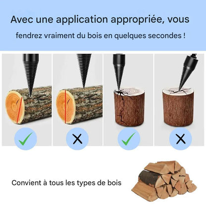 Botma Perceuse à bois de chauffage pour la maison