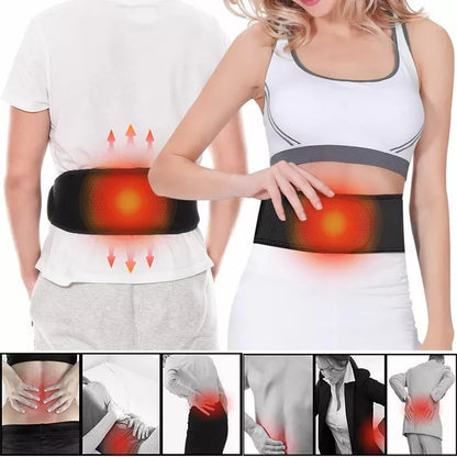Ceinture chauffante magnétique pour soulager les douleurs lombaires