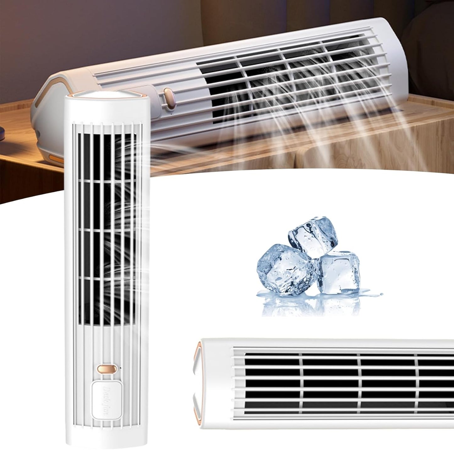 Climatiseur compact à refroidissement rapide et faible consommation d'énergie, rafraîchit votre pièce en quelques secondes