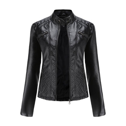 2024 Veste Coupe-Vent en PU pour Femmes