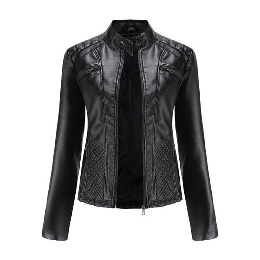 2024 Veste Coupe-Vent en PU pour Femmes