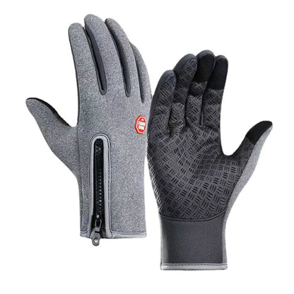 Botma Gants d'extérieur pour l'alpinisme, le ski, le cyclisme avec fermeture éclair