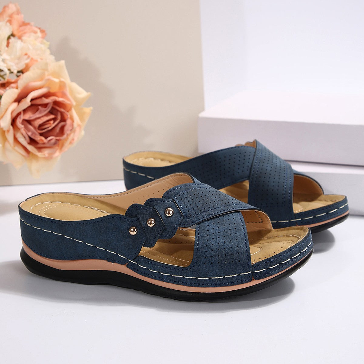 Botma Chaussons  confortables pour femmes （AQY）