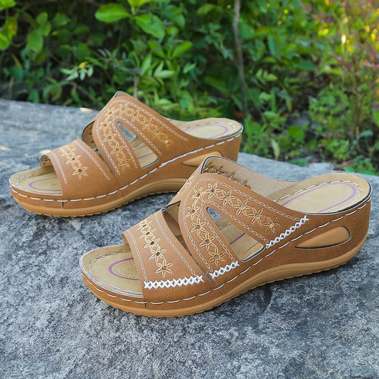 Chaussons orthopédiques confortables pour femmes – soulagez les douleurs aux pieds et au dos
