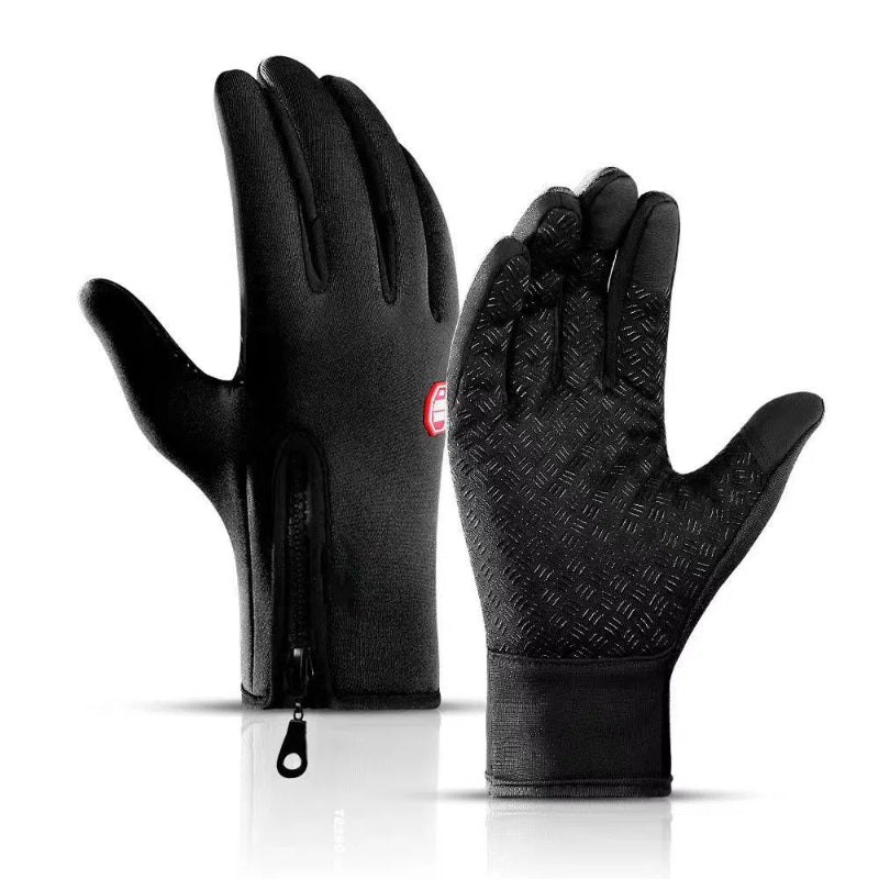 Botma Gants d'extérieur pour l'alpinisme, le ski, le cyclisme avec fermeture éclair