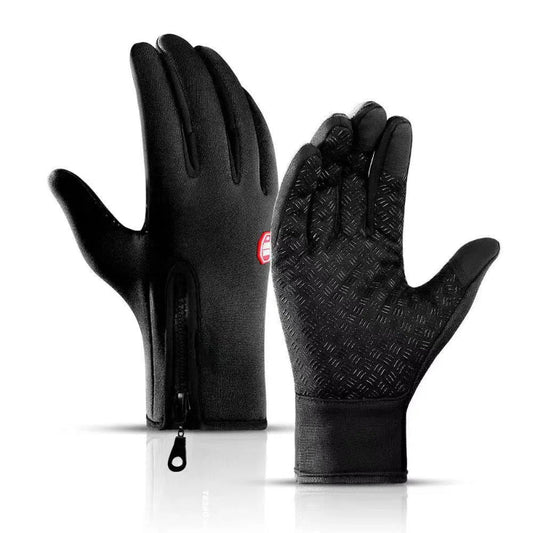 Botma Gants d'extérieur pour l'alpinisme, le ski, le cyclisme avec fermeture éclair