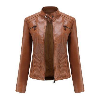 2024 Veste Coupe-Vent en PU pour Femmes