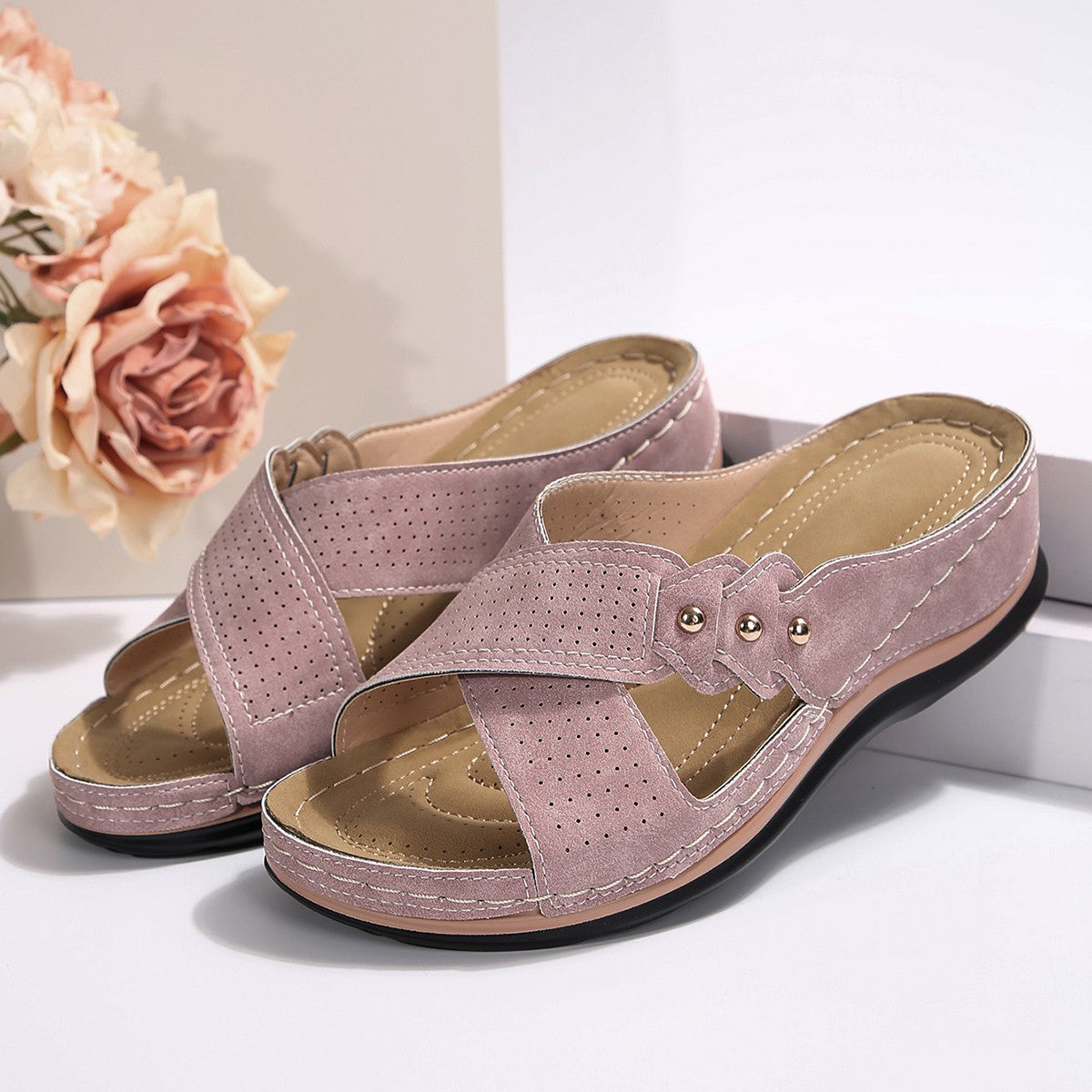 Botma Chaussons  confortables pour femmes （AQY）