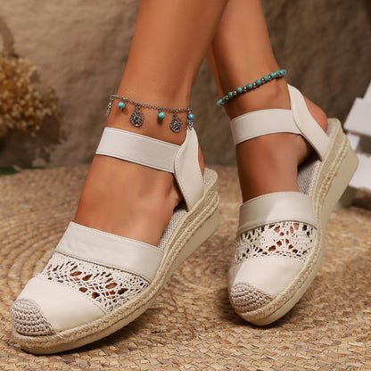 Sandales Compensées Confortable