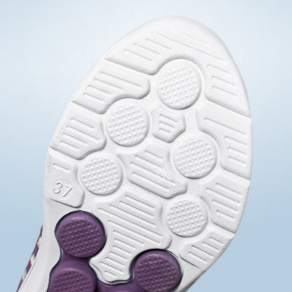 Baskets Plates en Tricot