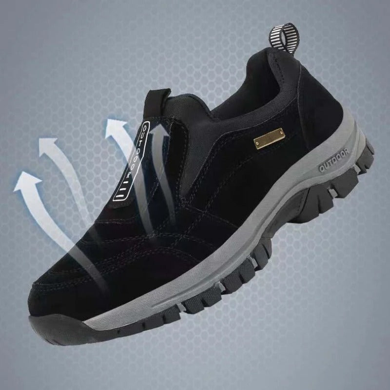Chaussures orthopédiques pour hommes imperméables et confortables pour la marche et la randonnée