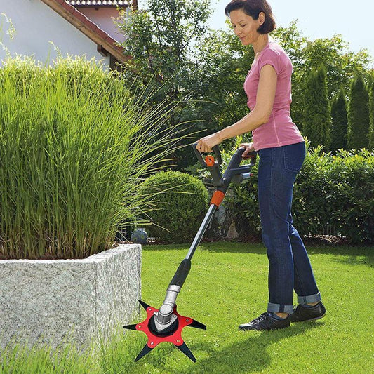 Botma Tête de Coupe Universelle de Jardin à 6 Lames en Acier(Accessoires offerts)