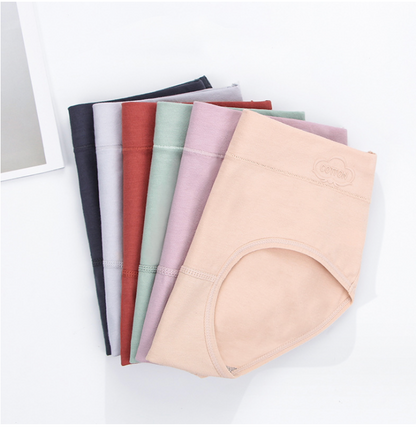 Graphène antibactérien femmes pur coton Panty femmes，Culotte en coton pur à taille moyenne pour femme-VH16