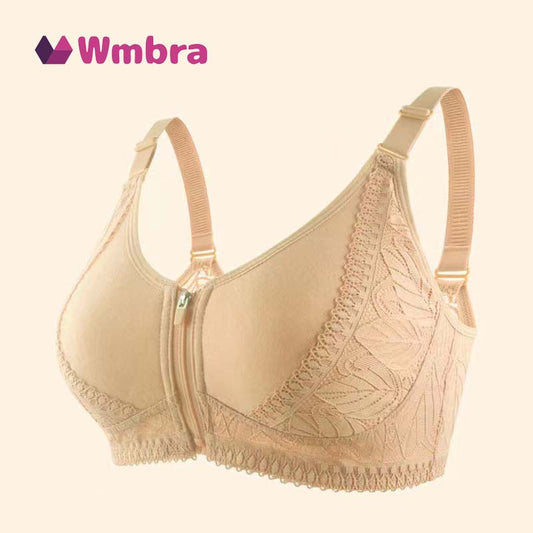 Dernier jour : 50% de réduction - Correction de posture & Soutien-gorge sans armatures à fermeture éclair intégrale et couverture complète - BH01.