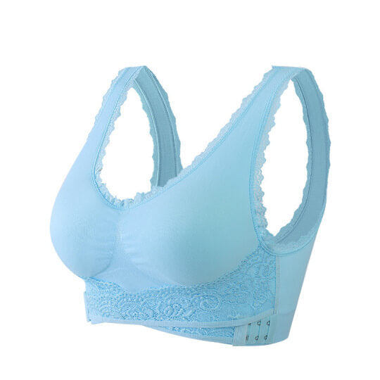Soutien-gorge push-up sans couture avec boucle latérale croisée à l'avant - BH06