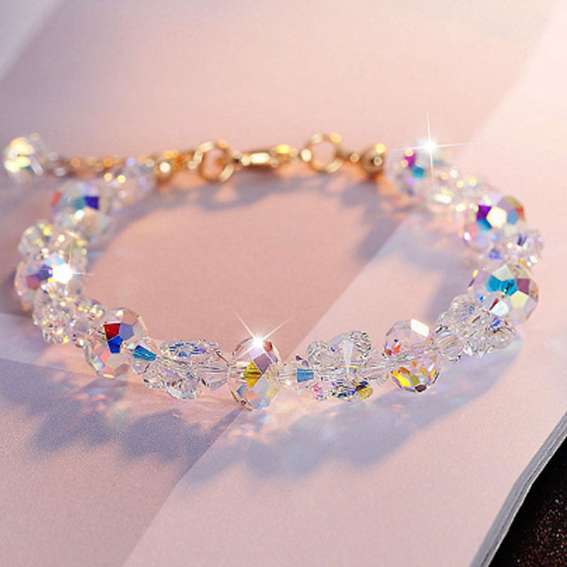 Fresh Glass Butterfly bracelet bijoux en cristal-BT137