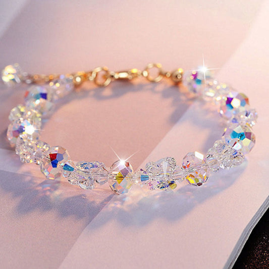 Fresh Glass Butterfly bracelet bijoux en cristal-BT137