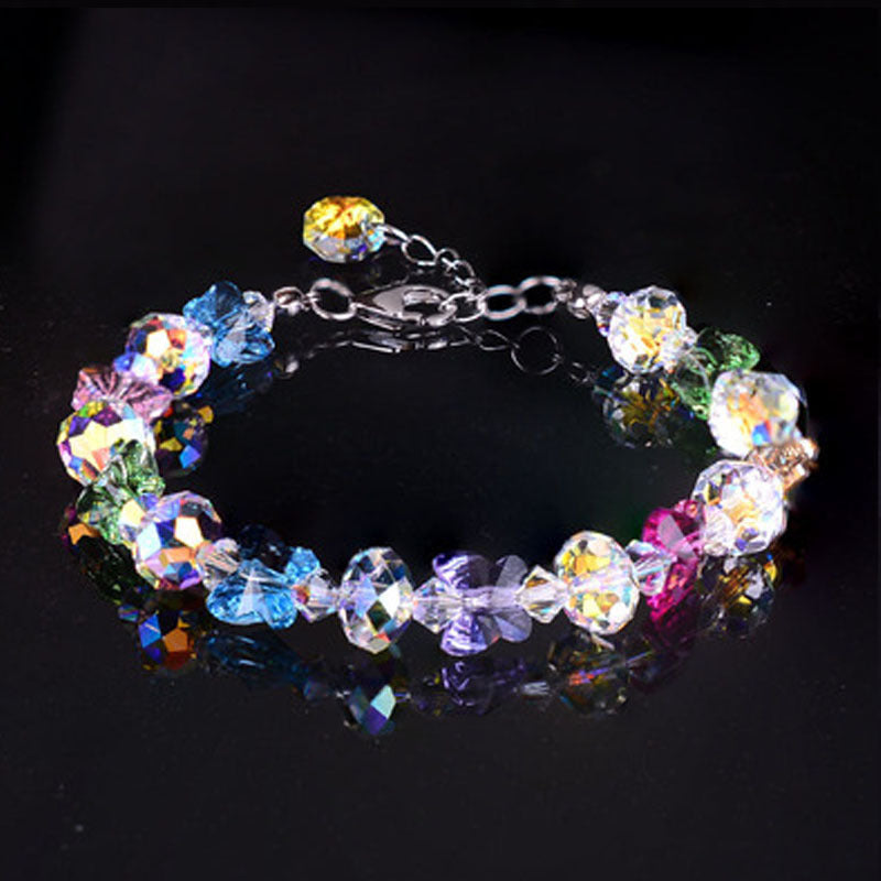 Fresh Glass Butterfly bracelet bijoux en cristal-BT137
