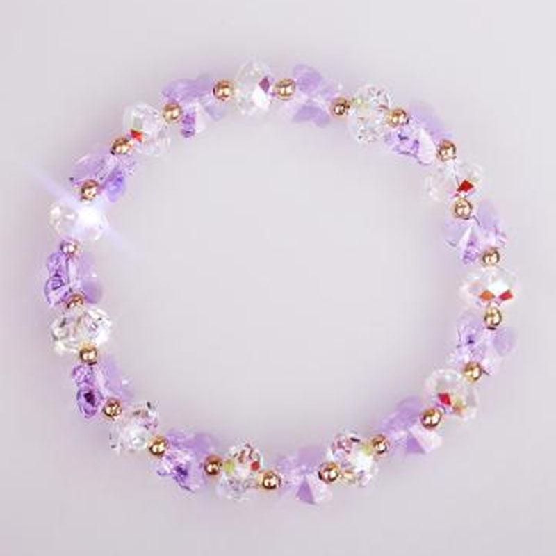 Fresh Glass Butterfly bracelet bijoux en cristal-BT137