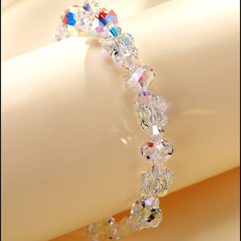 Fresh Glass Butterfly bracelet bijoux en cristal-BT137