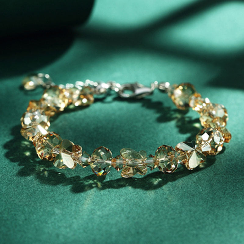 Fresh Glass Butterfly bracelet bijoux en cristal-BT137