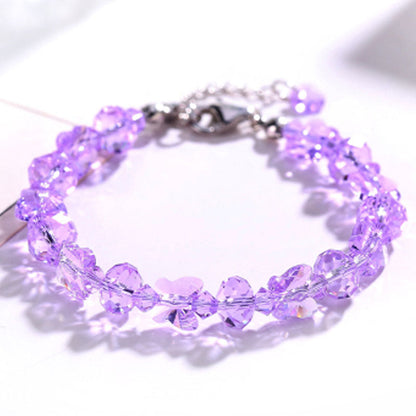 Fresh Glass Butterfly bracelet bijoux en cristal-BT137
