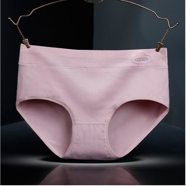 Graphène antibactérien femmes pur coton Panty femmes，Culotte en coton pur à taille moyenne pour femme-VH16