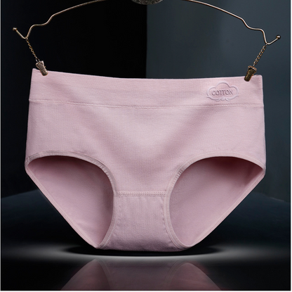 Graphène antibactérien femmes pur coton Panty femmes，Culotte en coton pur à taille moyenne pour femme-VH16