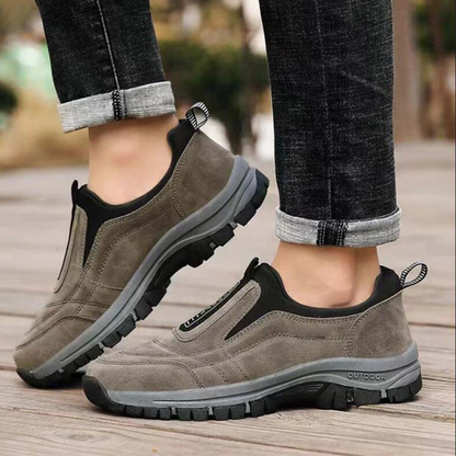 Chaussures de marche d'extérieur à enfiler pour hommes-aqy