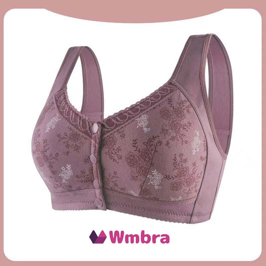 🔥 Vente estivale chaude 🔥 Soutien-gorge en coton à fermeture avant pour maman (Achetez 3 ensembles, livraison gratuite) - BH15