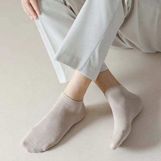 Chaussettes courtes d'hiver en coton pour hommes