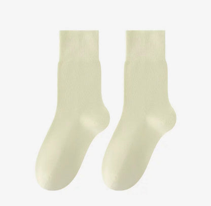 Chaussettes pour femmes mi-hautes, amples, antibactériennes en pur coton avec désodorisant SO 03