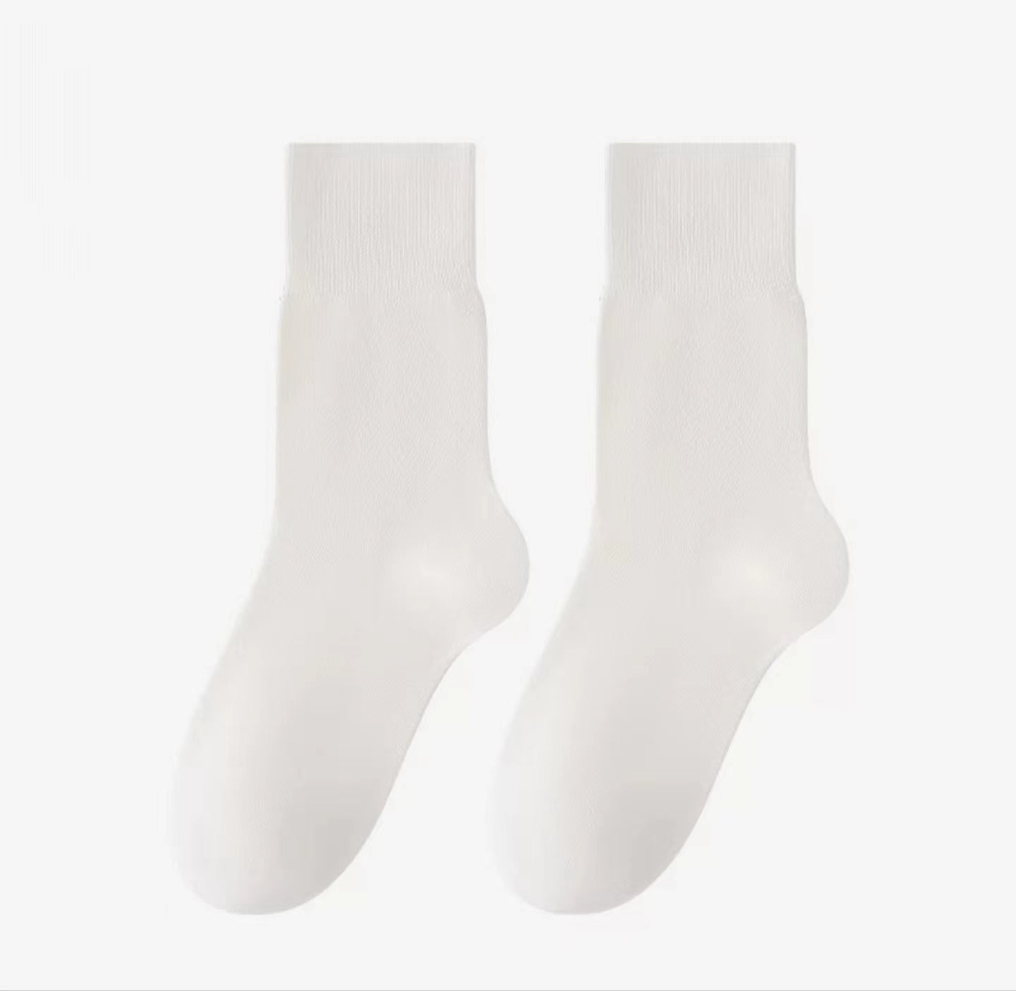 Chaussettes pour femmes mi-hautes, amples, antibactériennes en pur coton avec désodorisant SO 03
