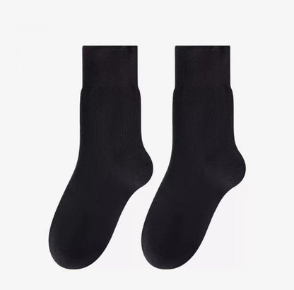 Chaussettes pour femmes mi-hautes, amples, antibactériennes en pur coton avec désodorisant SO 03