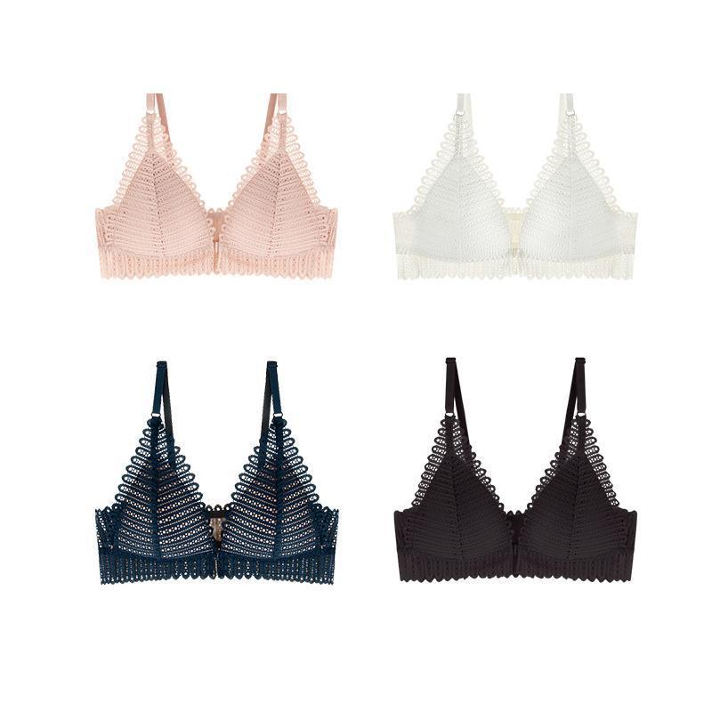 Soutien-gorge à bord respirant avec fermeture avant - (BH19)