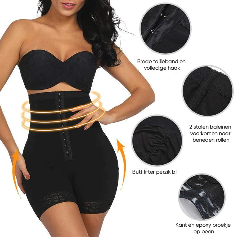Culotte sculptante à taille haute avec ceinture de compression - SH06