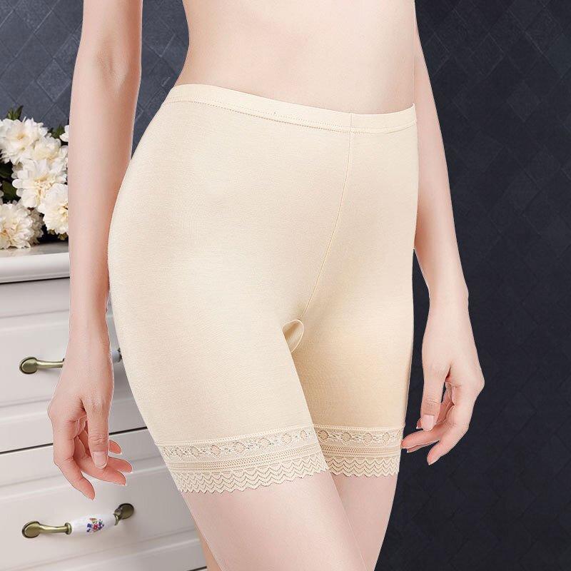 Shorts en dentelle à trois points anti-transparence (SH04)