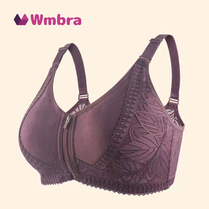 Dernier jour : 50% de réduction - Correction de posture & Soutien-gorge sans armatures à fermeture éclair intégrale et couverture complète - BH01.