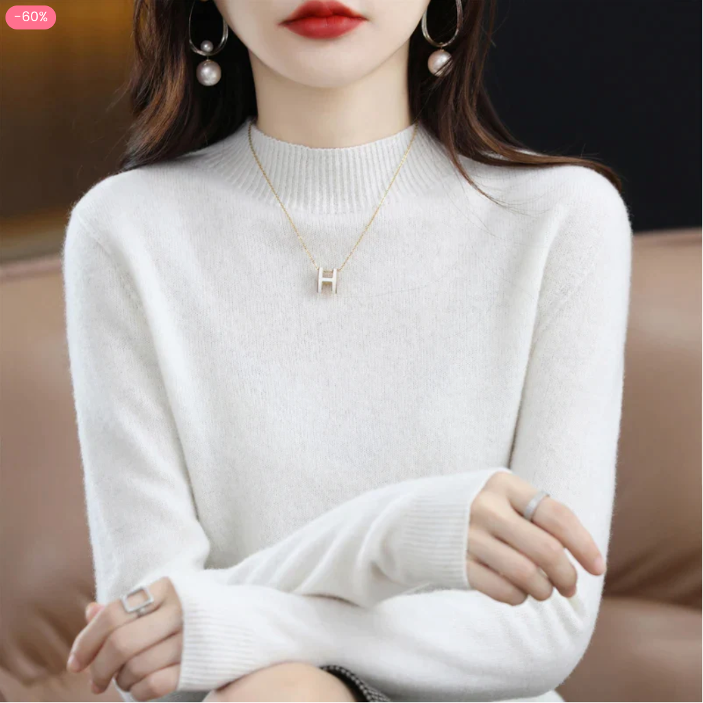 Offre Spéciale de la Saint-Valentin-50 % 🔥 : Pull en cachemire pour femmes, doux, chaud, uni, nouveau style hivernal-KW04