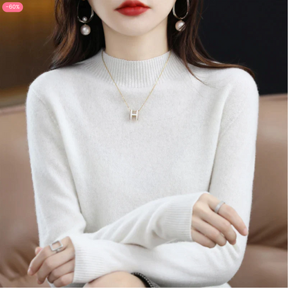 Offre Spéciale de la Saint-Valentin-50 % 🔥 : Pull en cachemire pour femmes, doux, chaud, uni, nouveau style hivernal-KW04